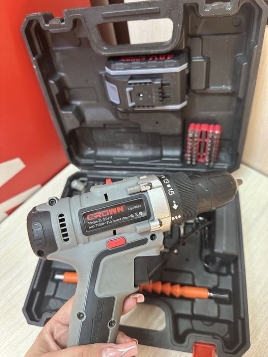 Шуруповерт Crown {{Almaty}} 939974