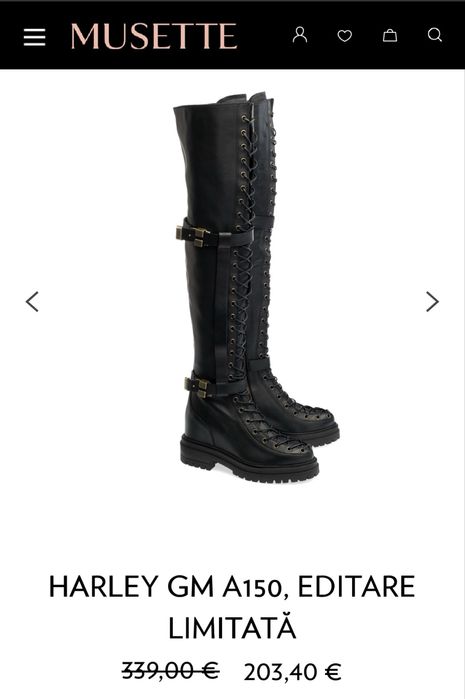 Cizme Musette Harley Gm