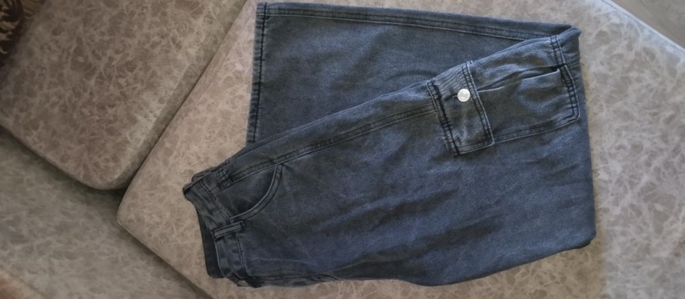 Джинсы карго женские