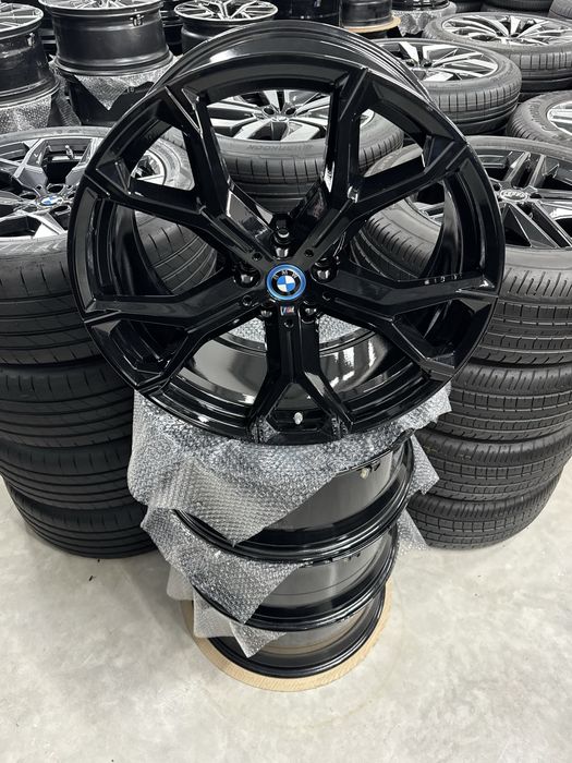 Jante Bmw X5 R21 X6 G05 G06 Originale 741M Negru Lucios