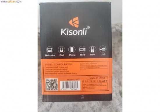 Компютърни Тонколони Kisonli U-2900BT, Bluetooth, 5W+2x3W, USB, Черен