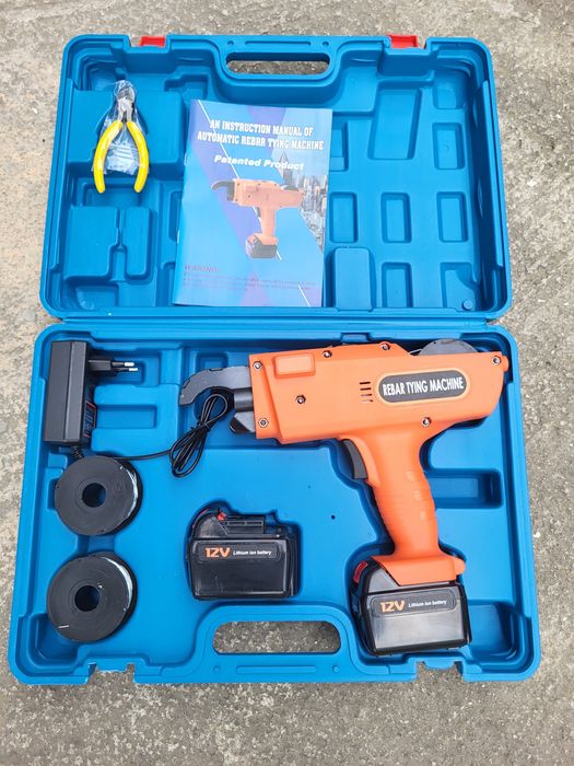 Акумулаторна машина за връзване на арматура