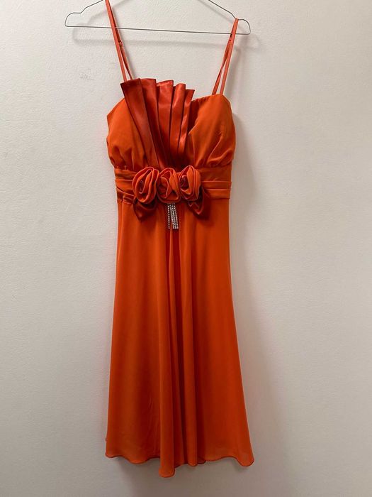 Rochie damă portocalie