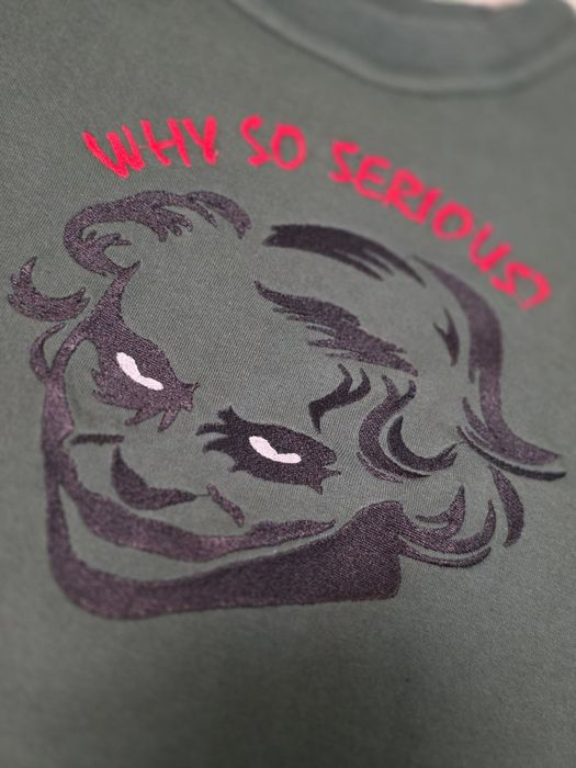 Бродирана блуза с дълъг ръкав