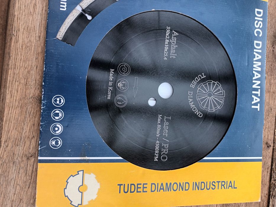 Disc diamantat 350 mm. teh.laser.