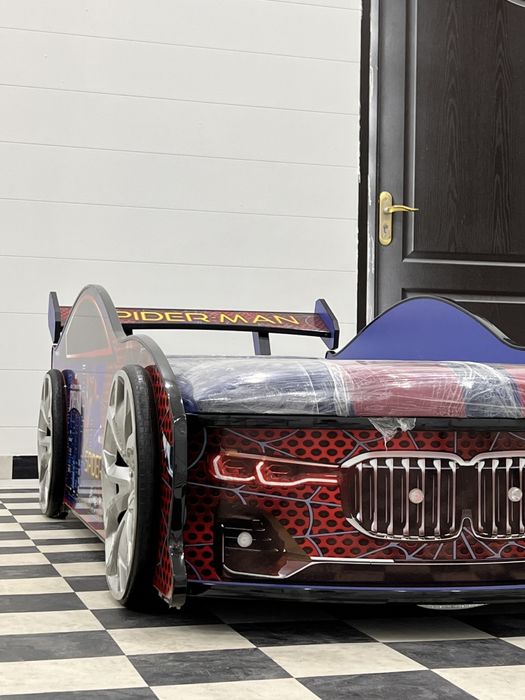 Кровать-машина для детей – комфорт и стиль