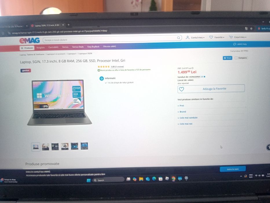 Laptop sgin x17.