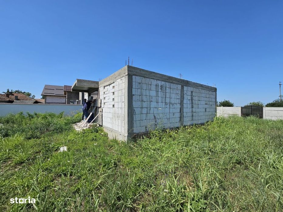 Teren intravilan cu constructie noua si utilitati – Bradesti | 1.172