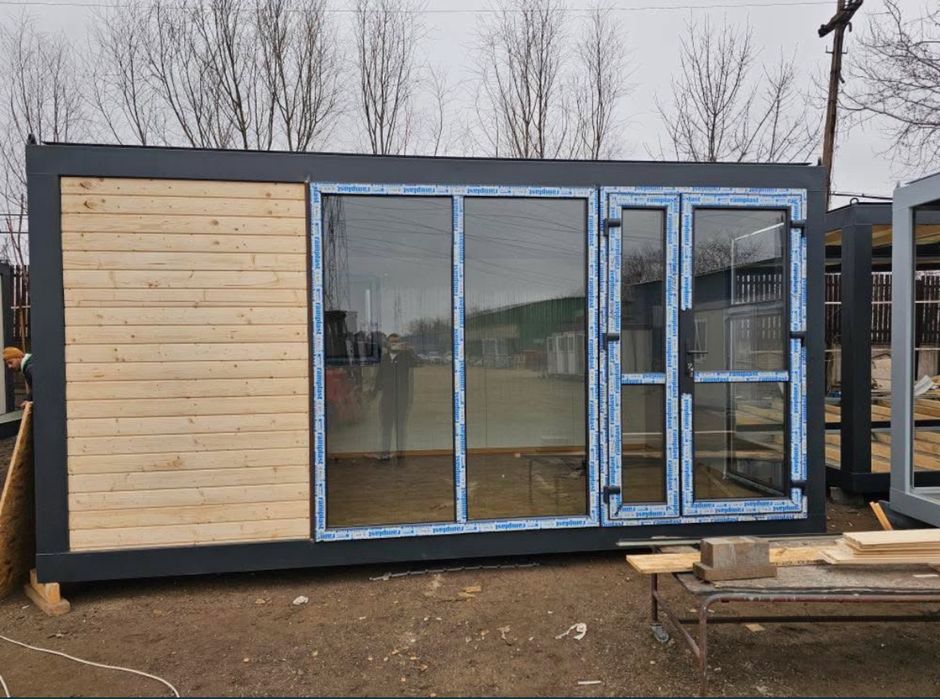 Fă-ți birou rapid – fără construcții – container modular – Brașov