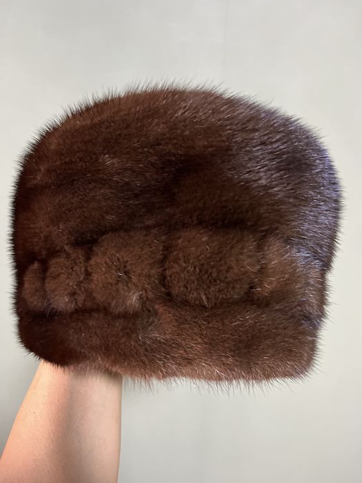 Шапка норковая продам