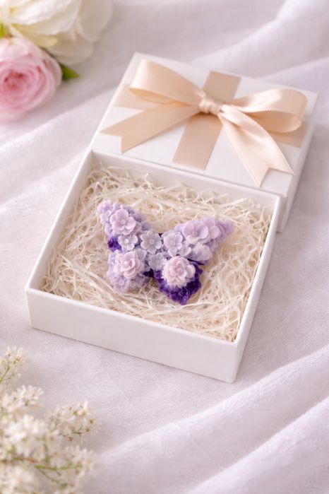 Marturii nuntă/botez din ceara de soia naturala