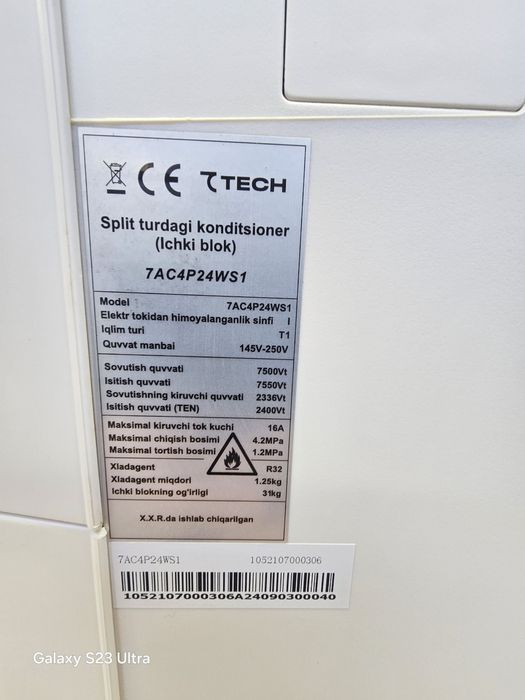7TECH 24 INVERTER konditsaner 24