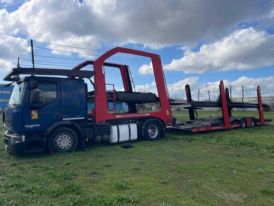 Renault Premium 430DXI + Lohr Eurolohr 8-9 Transportor auto
