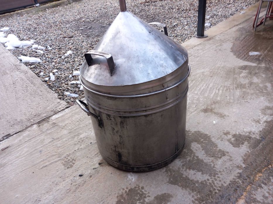 Cazan pentru rachiu din inox, 60 l