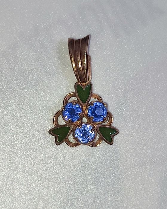 Золотой кулон СССР 1,90гр