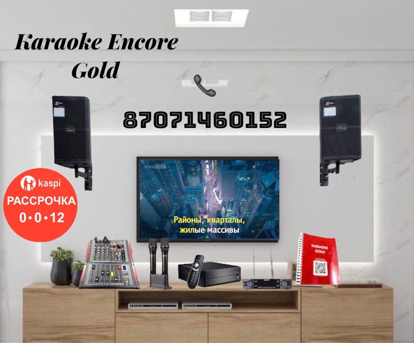 Комплект караоке Encore Gold