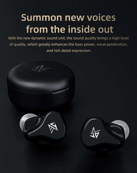 Продам новые восстановленные беспроводные наушники KZ Z1 PRO