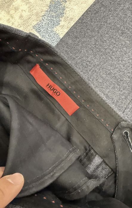 Шерстяные брюки теплые Hugo Boss оригинал новые