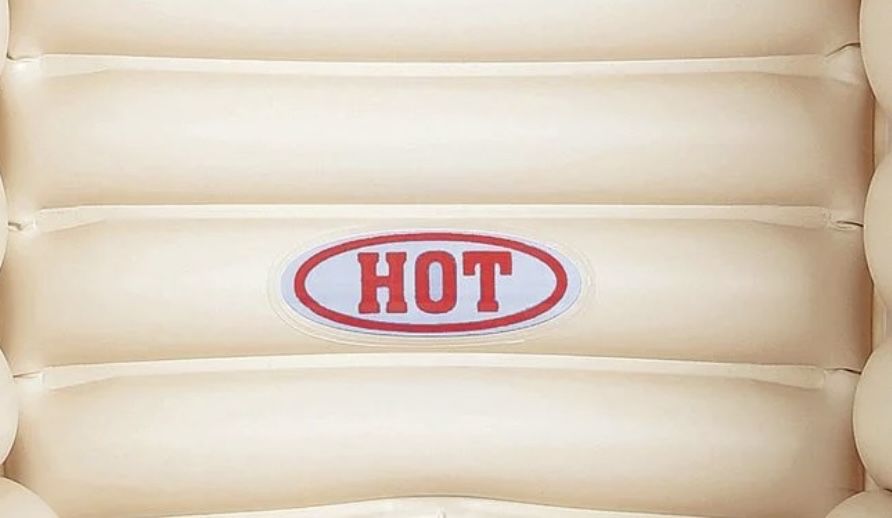 Бебешка надуваема вана удобна за път