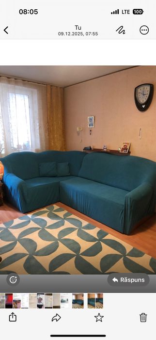 Coltar mare, extensibil. 3+2locuri in stare buna