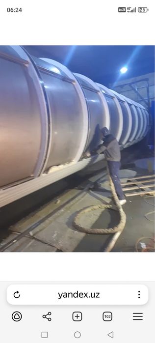 Сборка вертикаль емкость