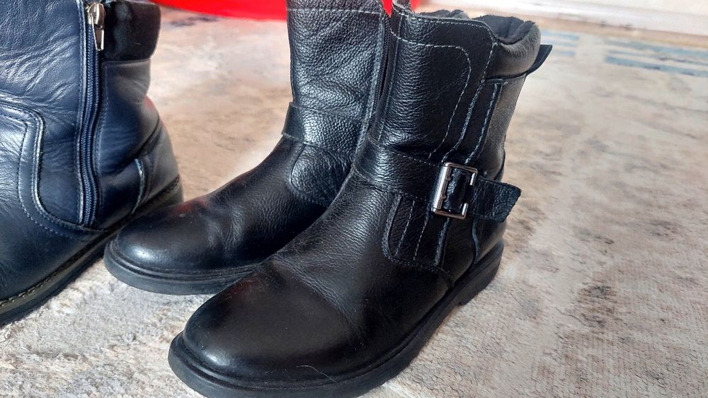 Коженная обувь на мальчика