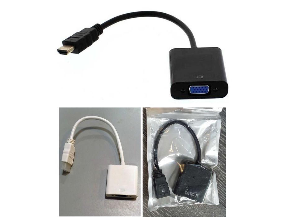 Adaptor Emulator HDMI VGA Convertor cablu Display-Port prelungitor