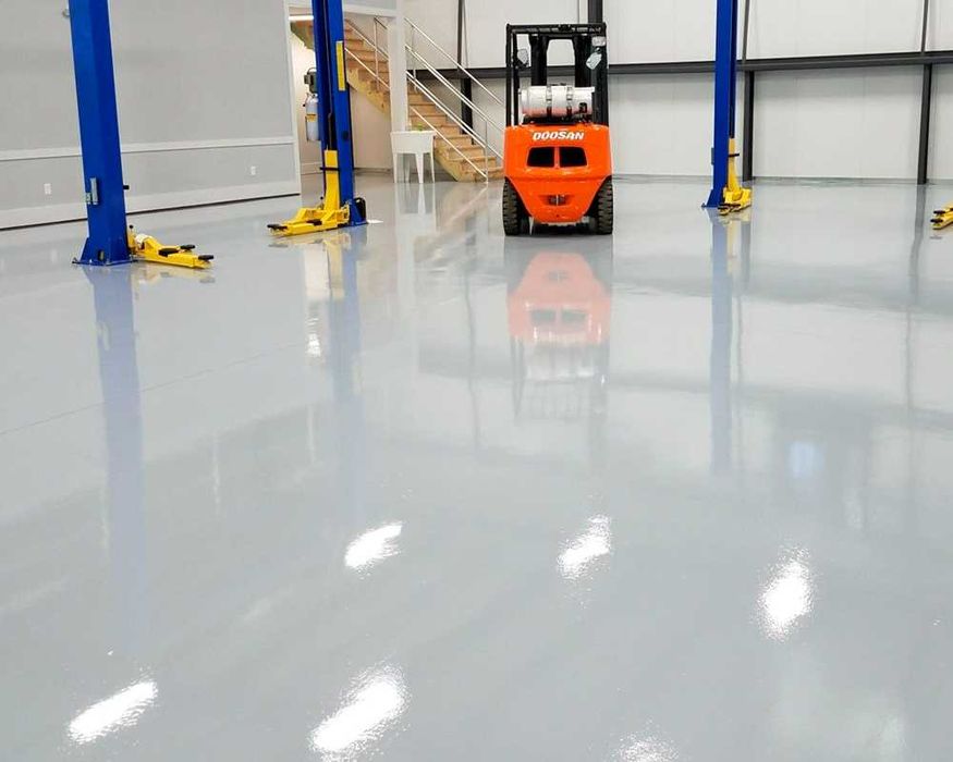 Эпоксидные, полиуретановые, промышленные наливные полы шлифовка бетона