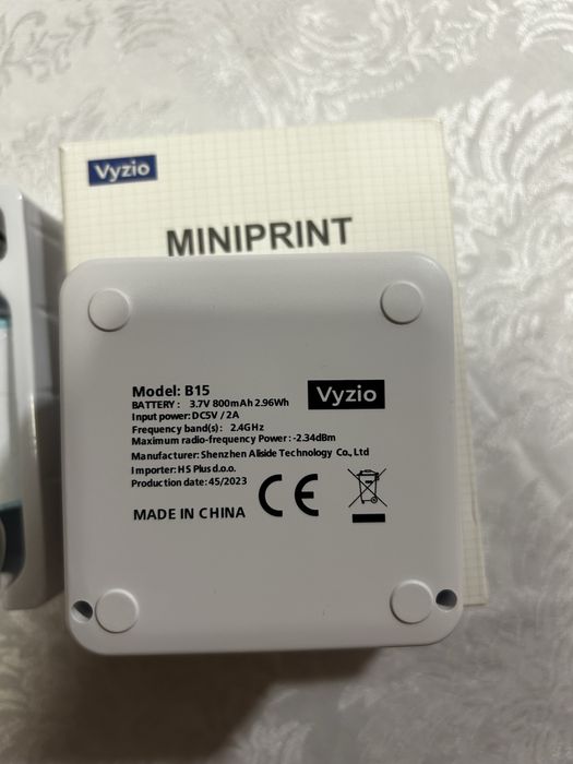 Мини принтер B15