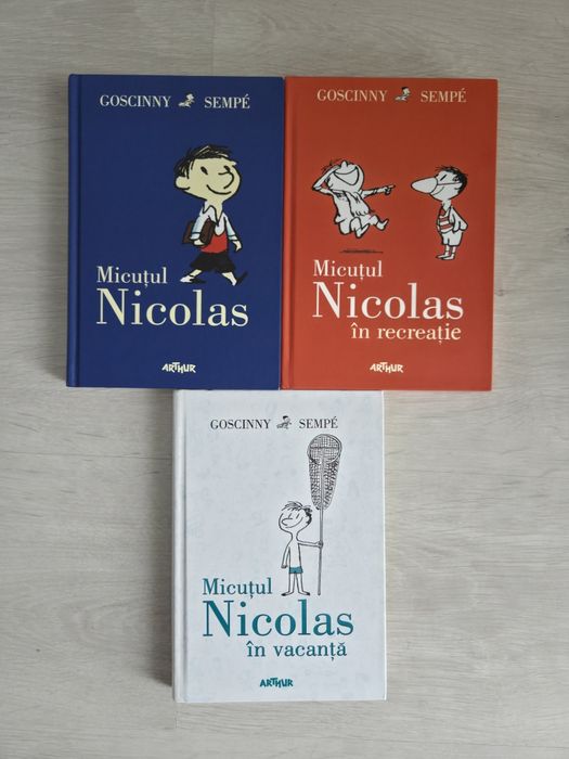 Colecție Micuțul Nicolas 1-3 - Stare impecabilă