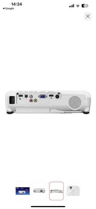 Продам новый  проектор Epson CB-W06