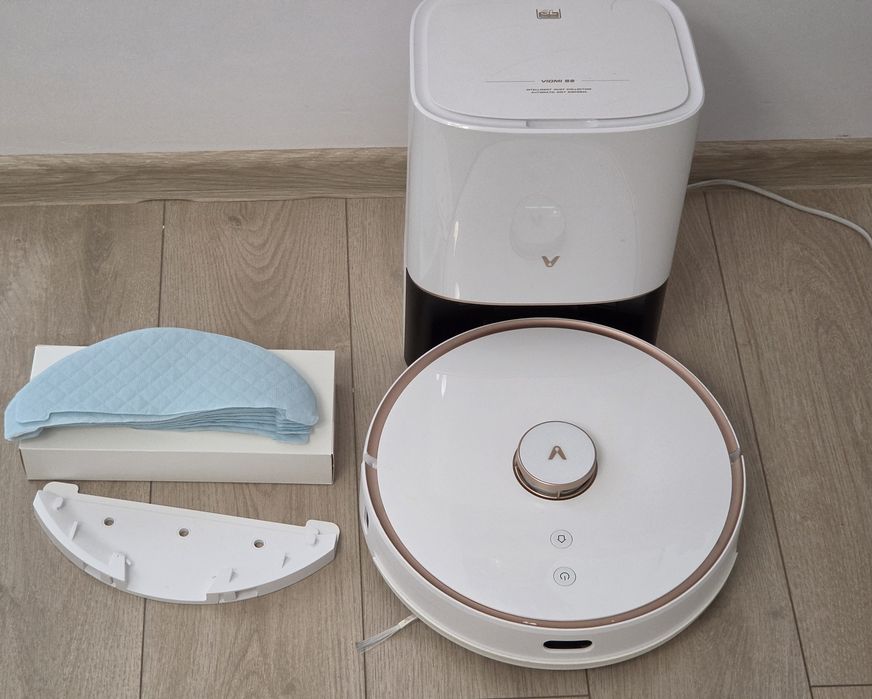 Aspirator Xiaomi VIOMI S9 cu funcție de spălare si  colector praf 3l