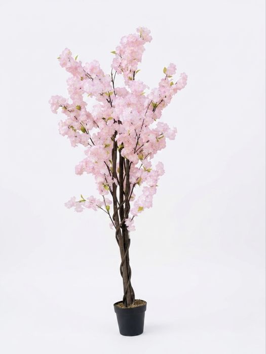 Cires Japonez Artificial (Sakura), Inaltime 190 cm, Aspect Natural, Roz Premium
