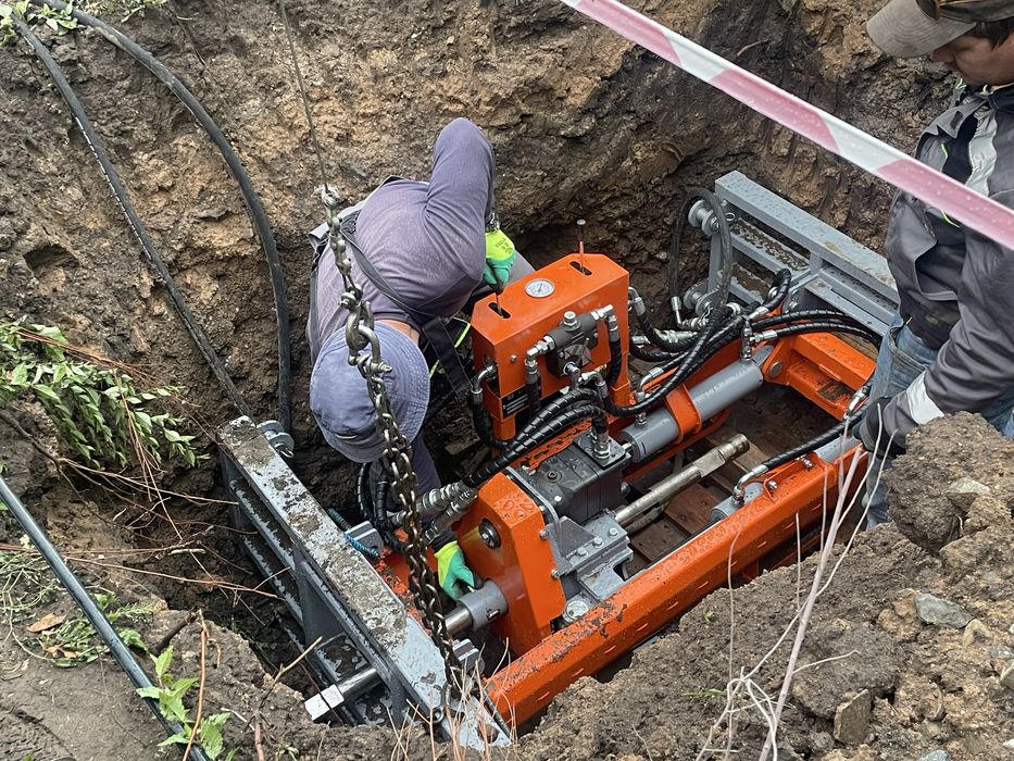 Водопровод ГНБ прокол