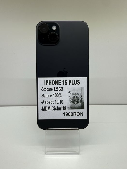 iPhone 15 Plus impecabil mdm  King Amanet