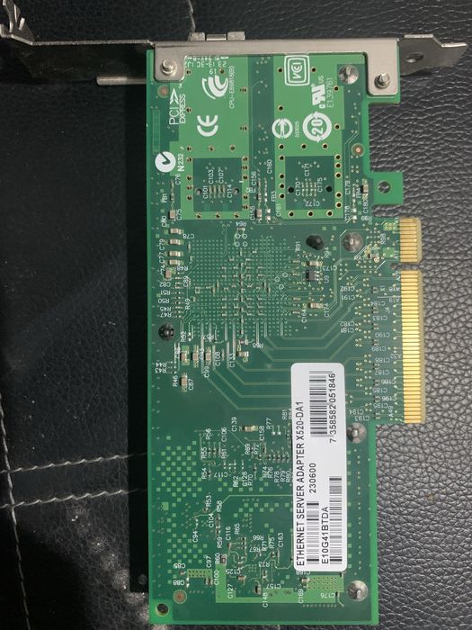 Сетевой адаптер X520-DA1