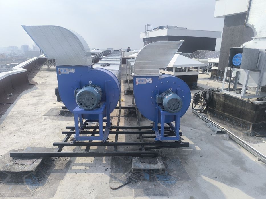 Монтаж вентиляции и воздуховодов. Установка приточно-вытяжных систем