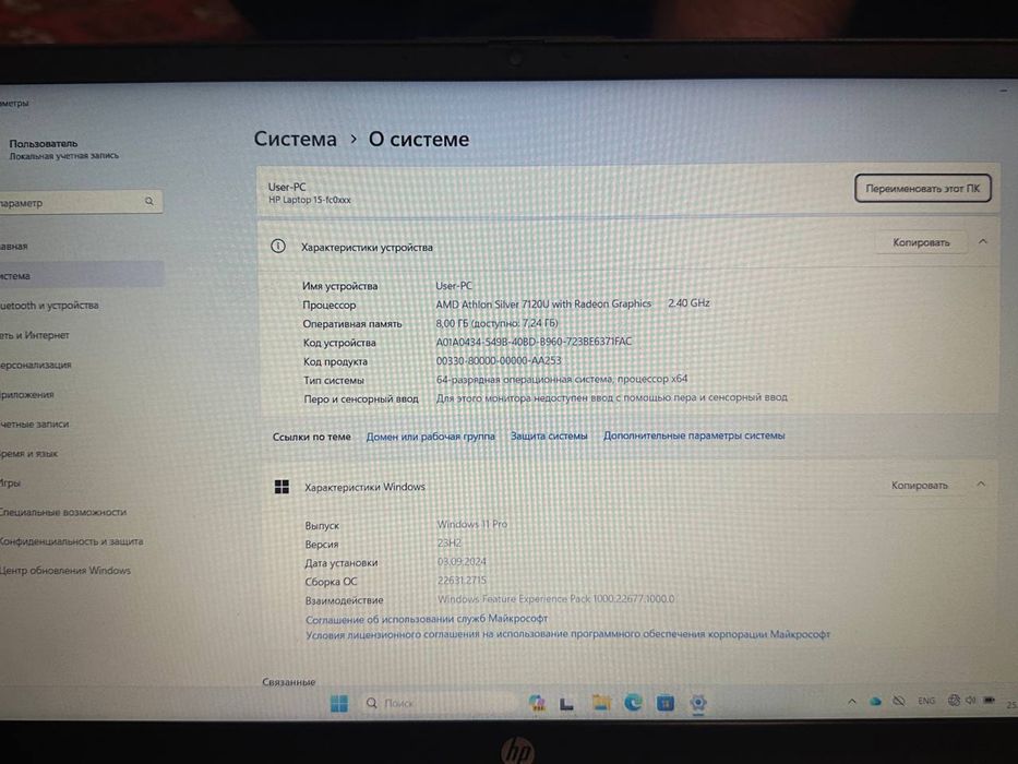 Noutbuk sotiladi Hp