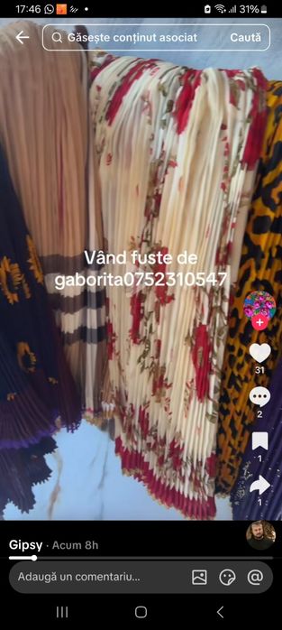 Vând fuste de gaboriță