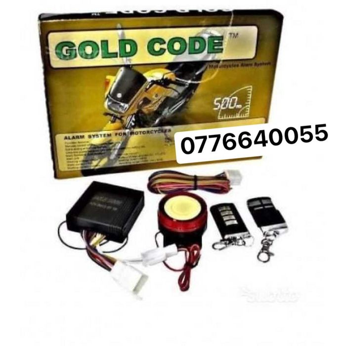 Качествена нова аларма за мотор GOLD CODE alarma za motor