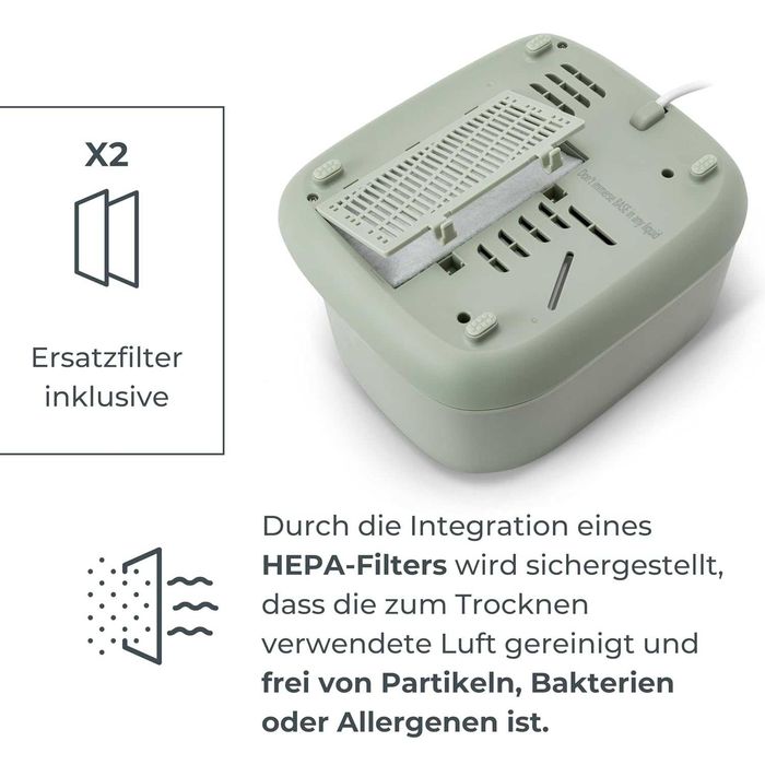Стерилизатор и Сушилня за шишета Nuvita 1088 (с HEPA филтър)