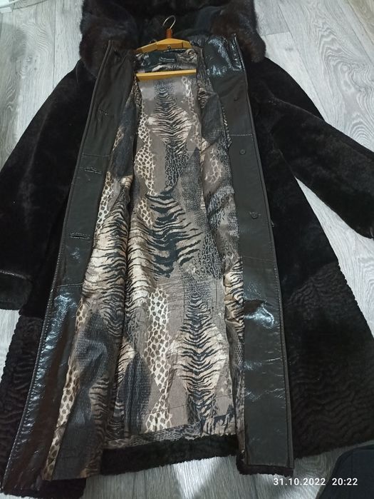 Шуба - мутон 48 размер