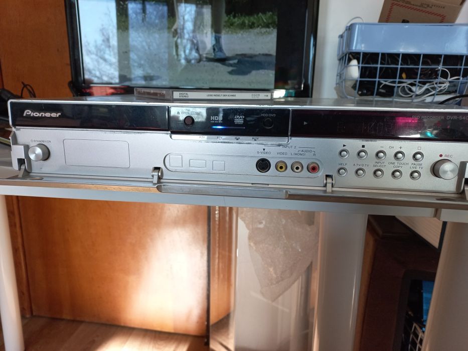 Pioneer DVR-540HX dvd recorder hdd