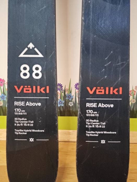 Ски туринг сет Volkl+ATK автомати + колани + котки