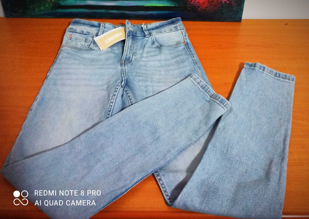 Blugi de iarnă / damă / Denim / Sinsay
