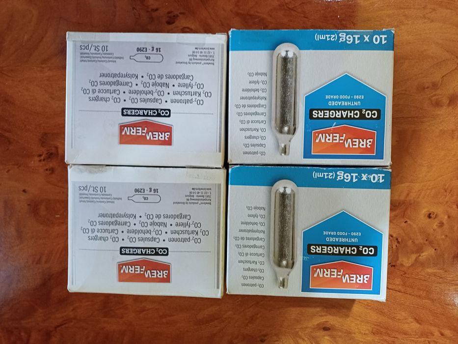 Cartușe  Co2 4 cuti  noi