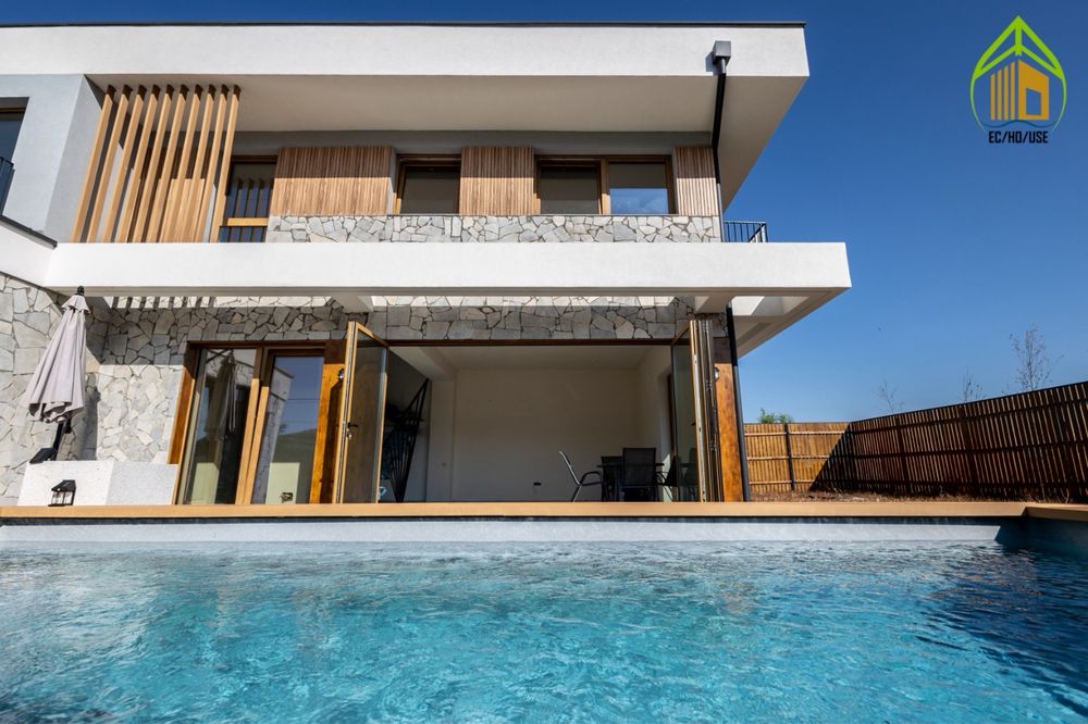 Casa Vila  cu gradina si piscina individuala ,direct Dezvoltator, Pret Promotional