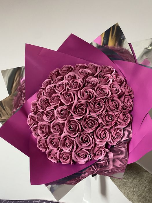 Buchet 51 sapun roz