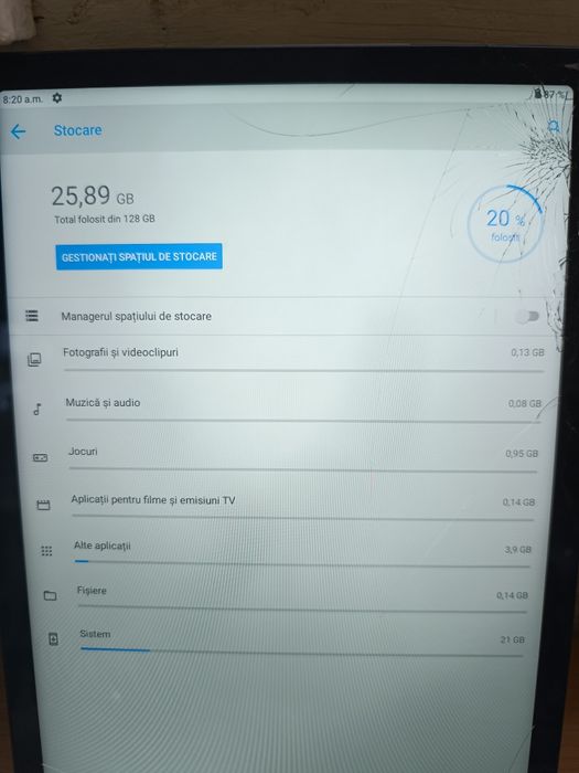 Tableta Lenovo P11, 128Gb memorie, 4Gb ram