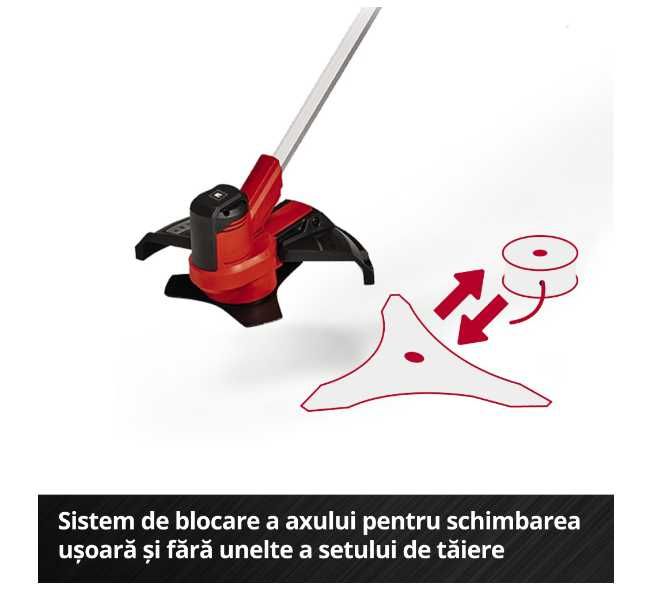 Trimmer de tuns gazon iarba pe acumulator Einhell AGILLO 18 200